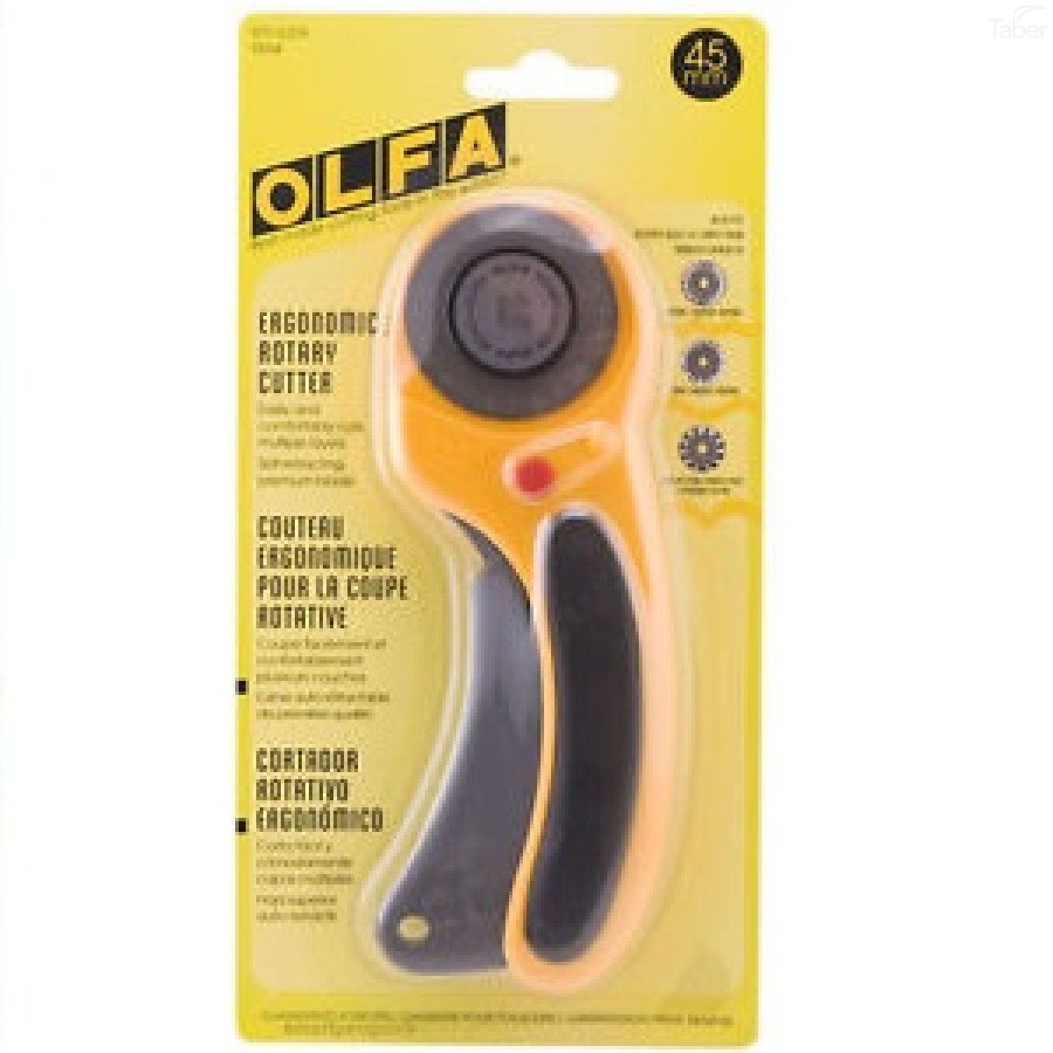 Olfa Deluxe 45mm Rotary Cutter Model 9654 