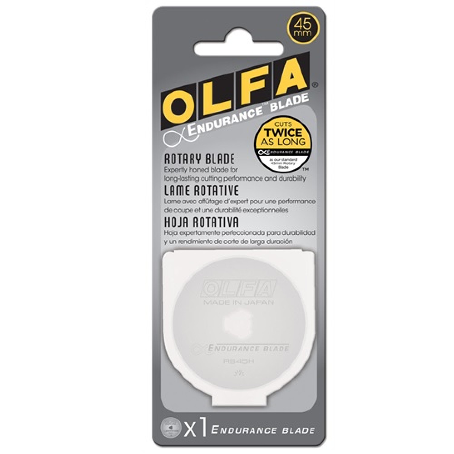 Rotary Blades 2 Pack RB45-2 1079062 45mm Olfa NEW 